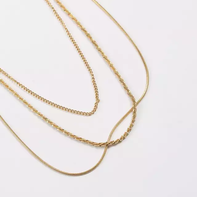 Diana Three Layer Necklace