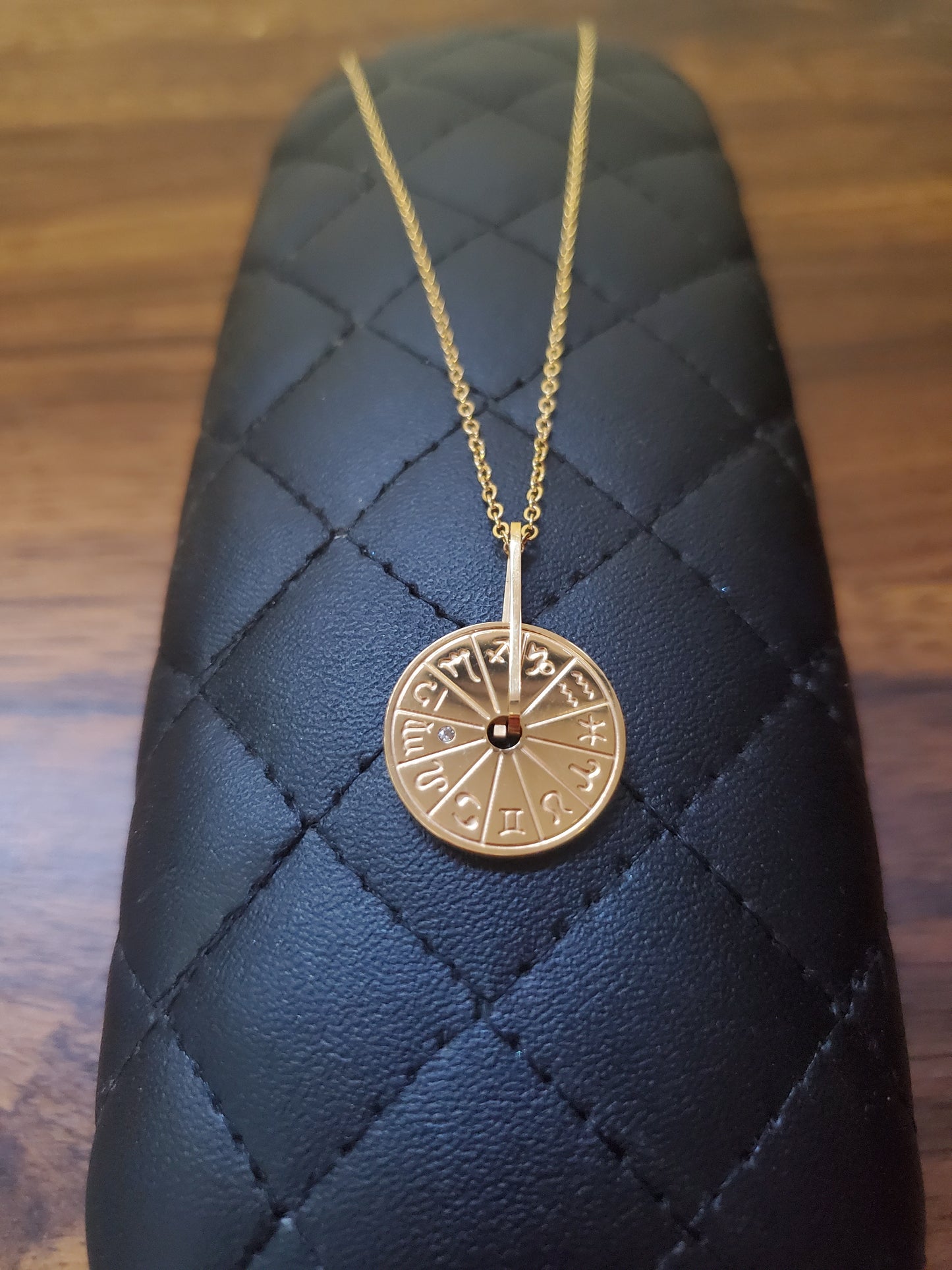 Zodiac Wheel Necklace