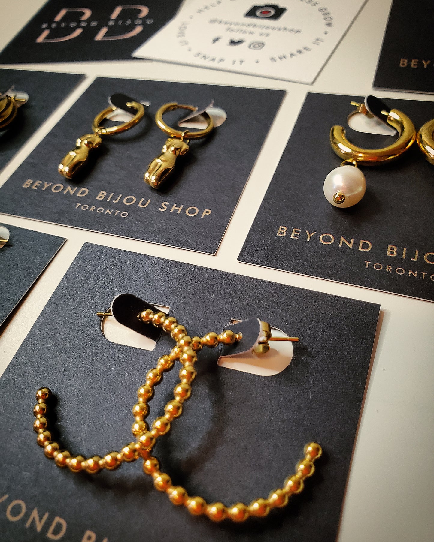 Hemera Hoop Earrings